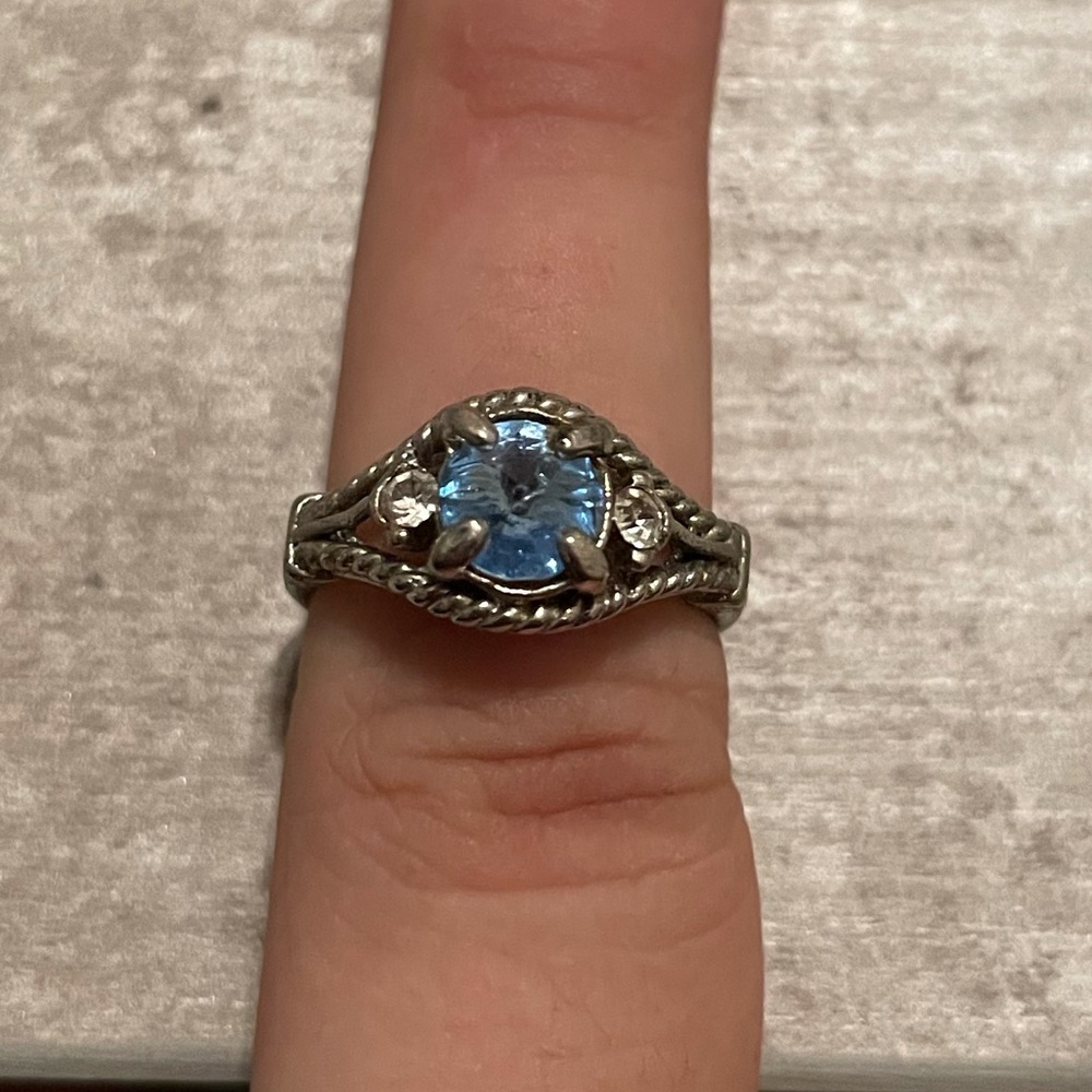 Blue Gemstone Ring